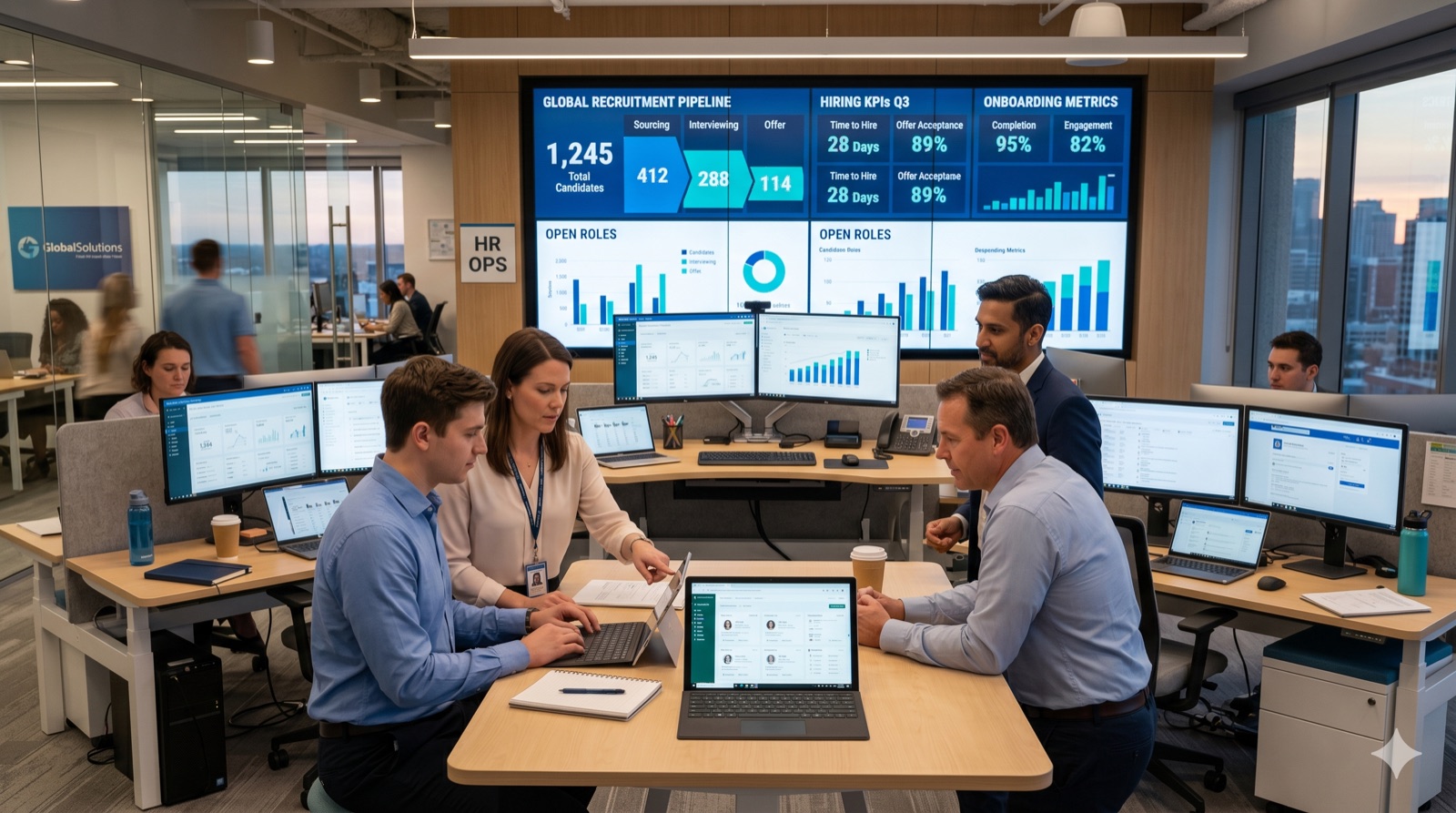 Digital hiring operations